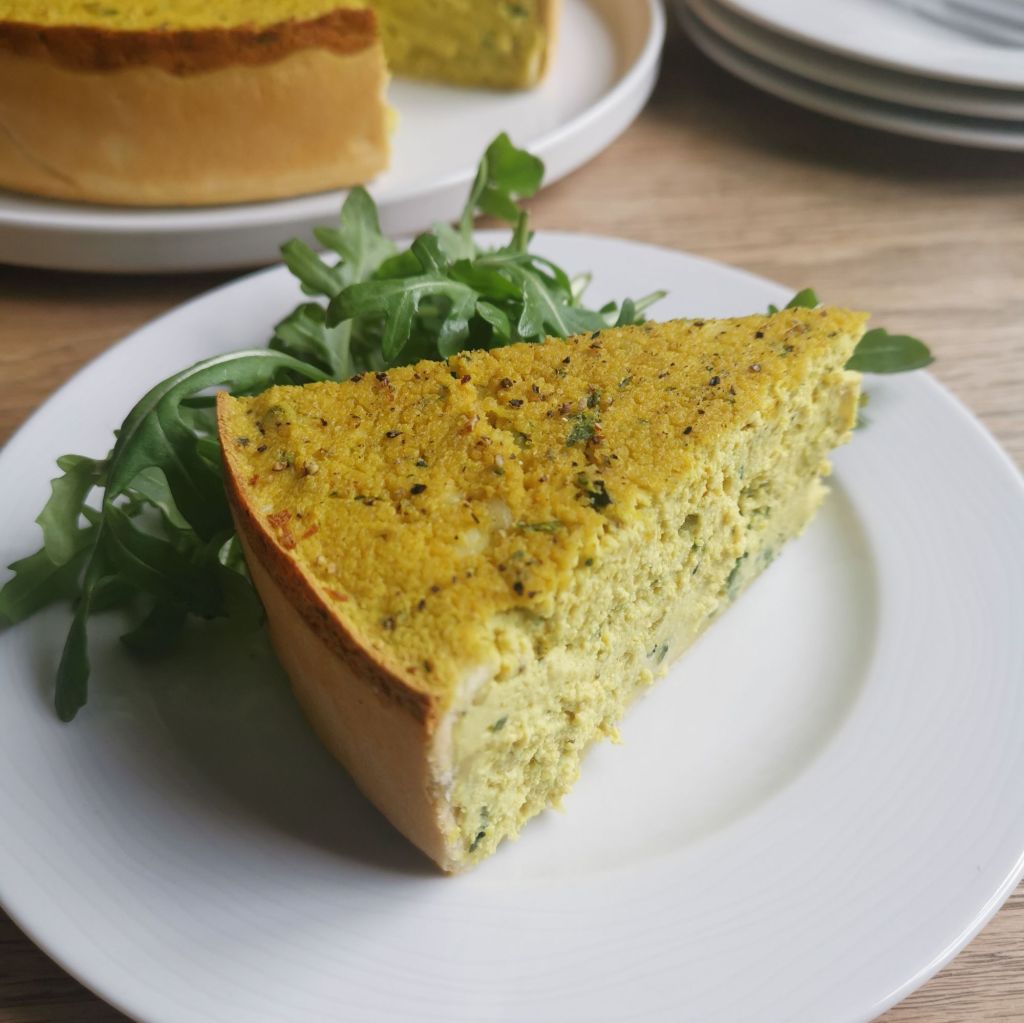 Eggless Quiche