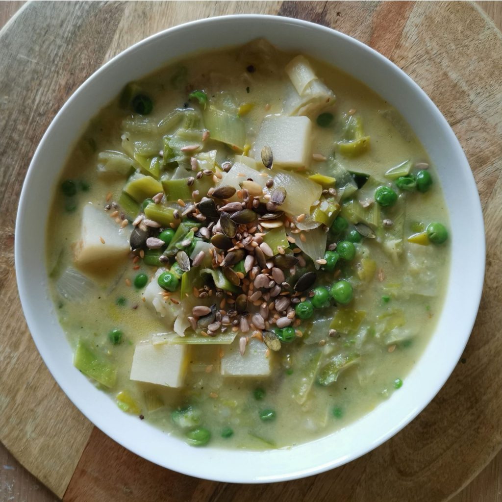 Chunky Leek and Potato&nbsp;Soup